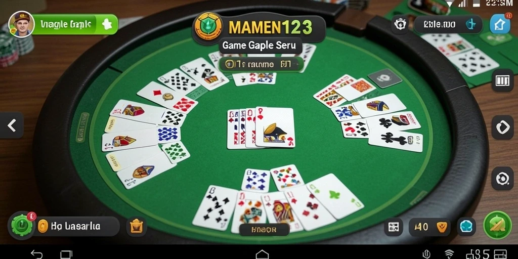 Tampilan gameplay MAMEN123 yang seru dan menarik.