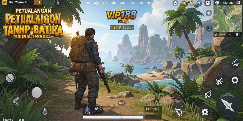 Screenshot gameplay Open World VIP188 yang penuh petualangan.