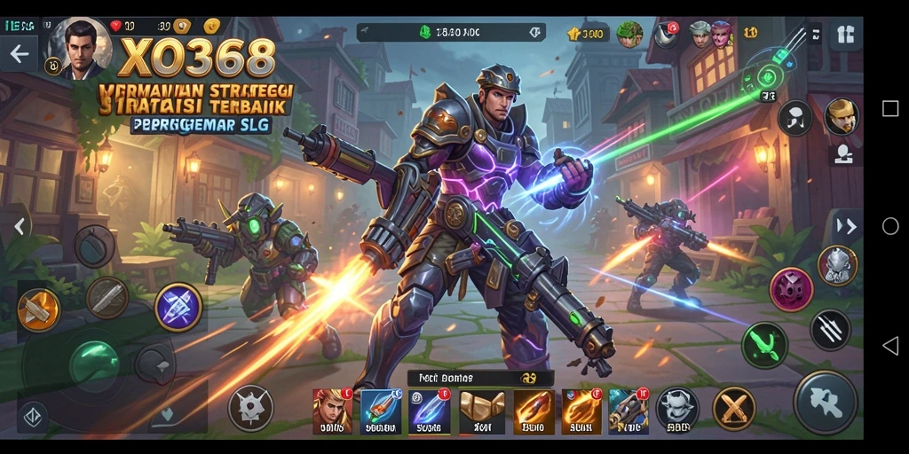 Screenshot dari gameplay XO368 yang penuh aksi dan strategi.